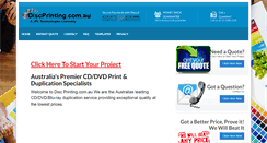 Desktop Screenshot of discprinting.com.au